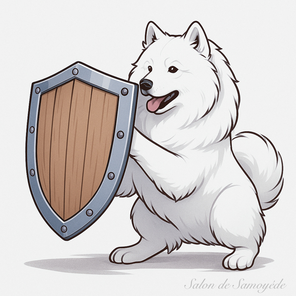 自己防衛能力の高いサモエド